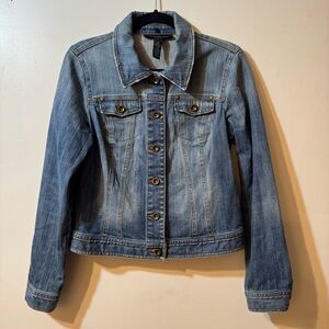 INC International Concepts Classic Blue Denim Jacket